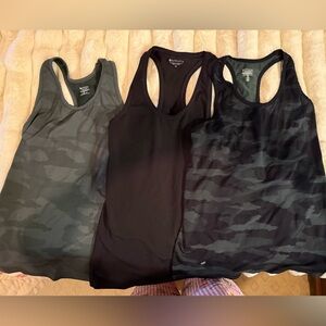 Set of 3 Athleta Seamless tanks size medium